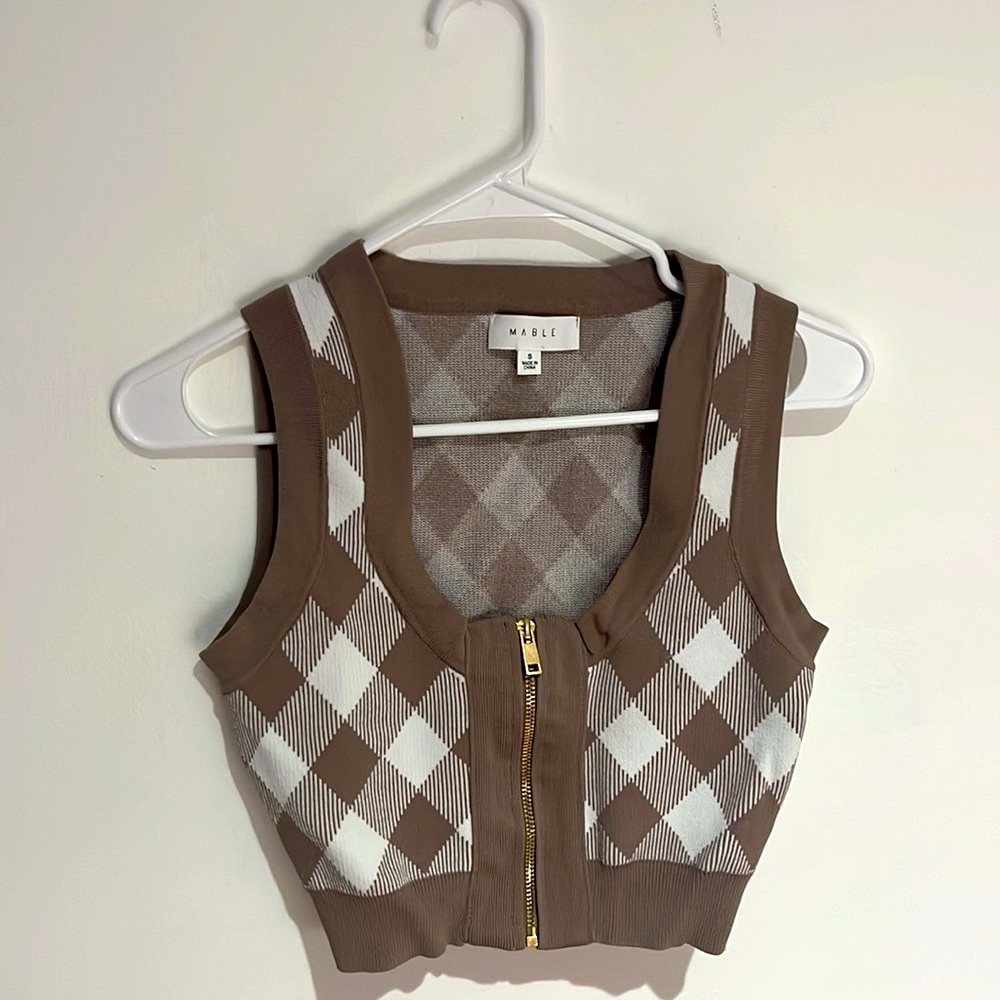 Plaid Skirt set